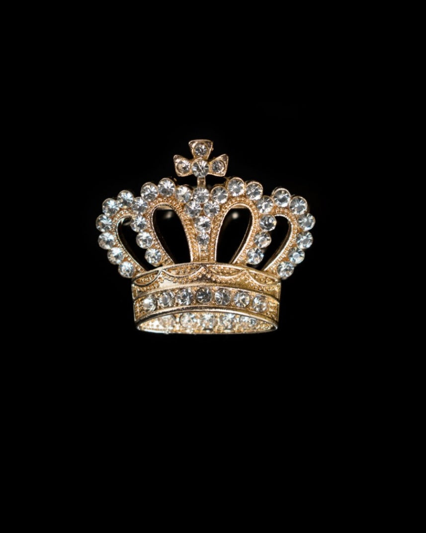 Large King David’s Crown Lapel Pin